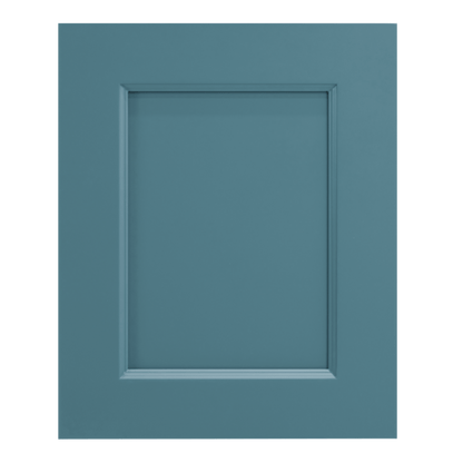 Teal Green Shaker Door Sample