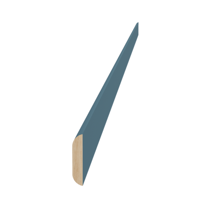 TG - BM1 - 1/4: Soft Green Shaker 96"W x 1 - 1/4"H x 1/4"D Batten Molding - NextCabinets