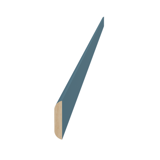 TG - BM1 - 1/4: Soft Green Shaker 96"W x 1 - 1/4"H x 1/4"D Batten Molding - NextCabinets