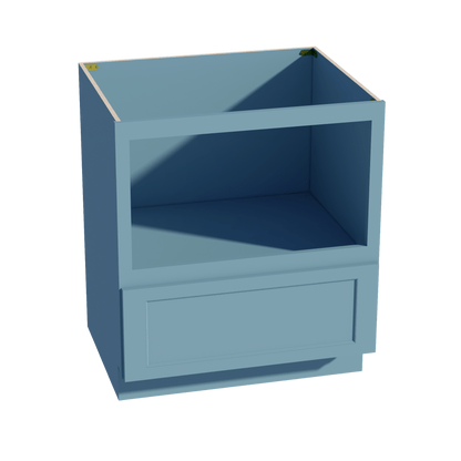 TG - BMC30: Soft Green Shaker 30" 1 Drawer Base Built - in Microwave Cabinets - NextCabinets