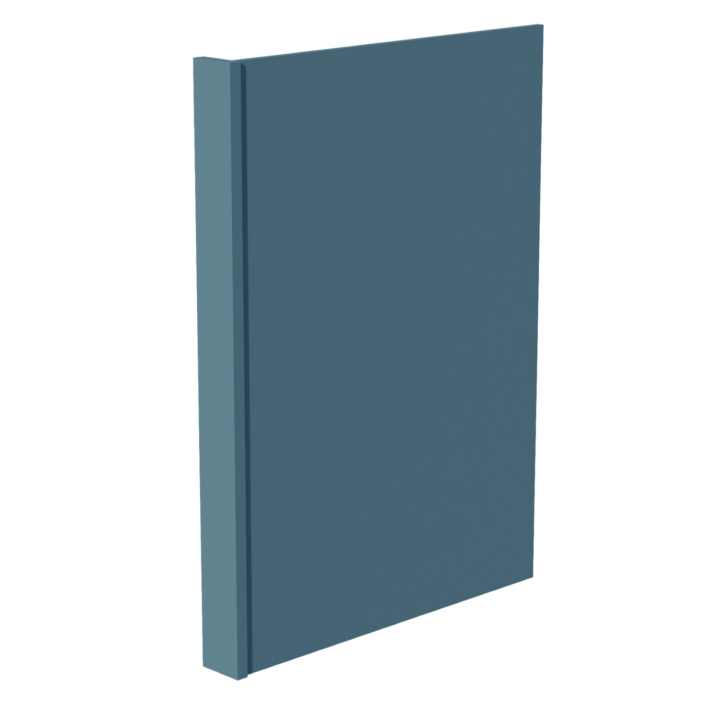 TG - DWR3: Soft Green Shaker 3" Filler - 24"W x 34 - 1/2"H x 1/2"D Dishwasher Return Panel - NextCabinets