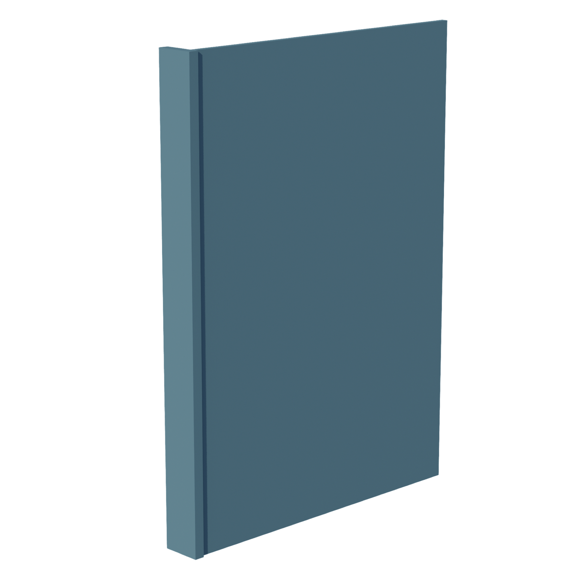 TG - DWR3: Soft Green Shaker 3" Filler - 24"W x 34 - 1/2"H x 1/2"D Dishwasher Return Panel - NextCabinets