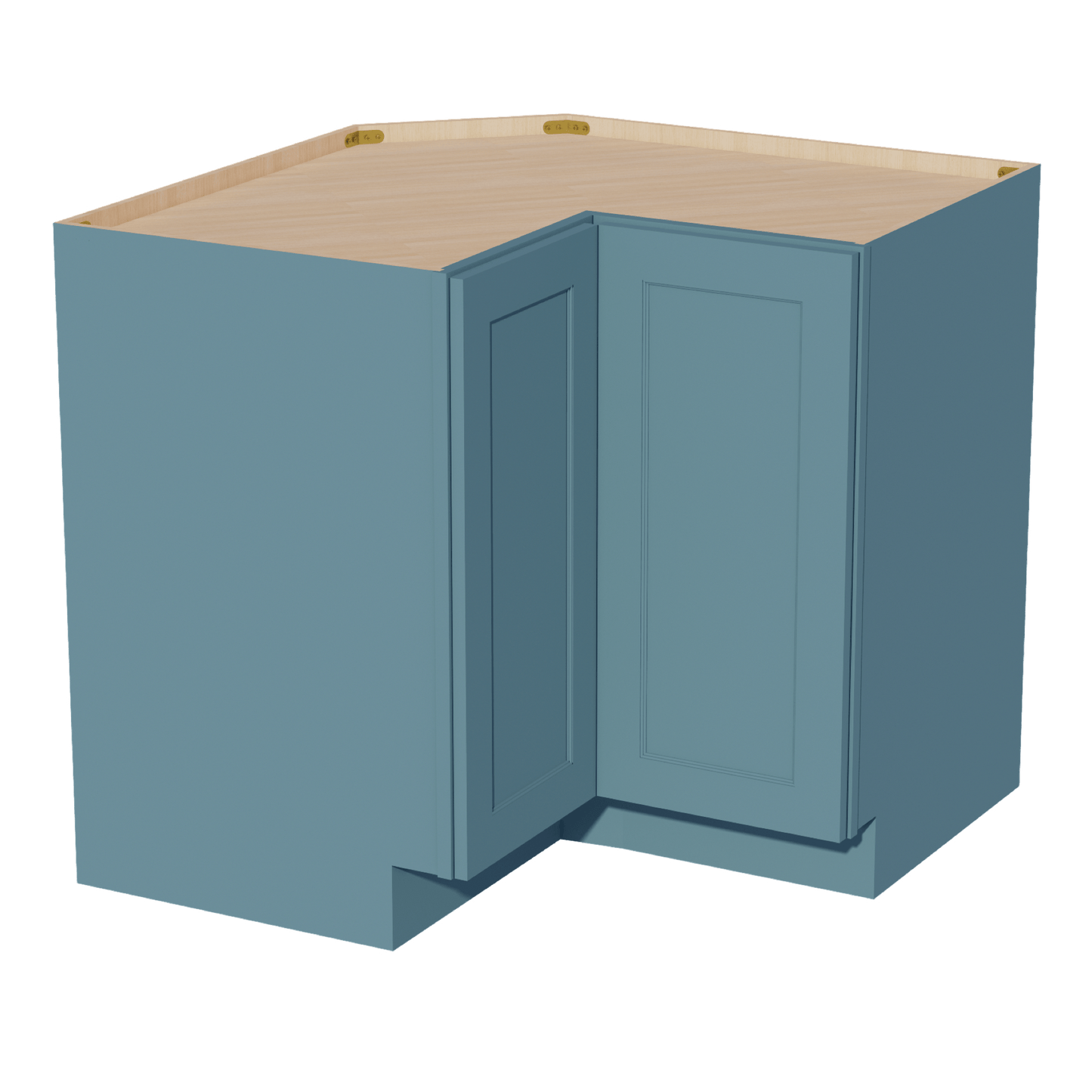 TG - LSB33: Soft Green Shaker 33" 2 Doors Lazy Susan Corner Base Cabinet - NextCabinets