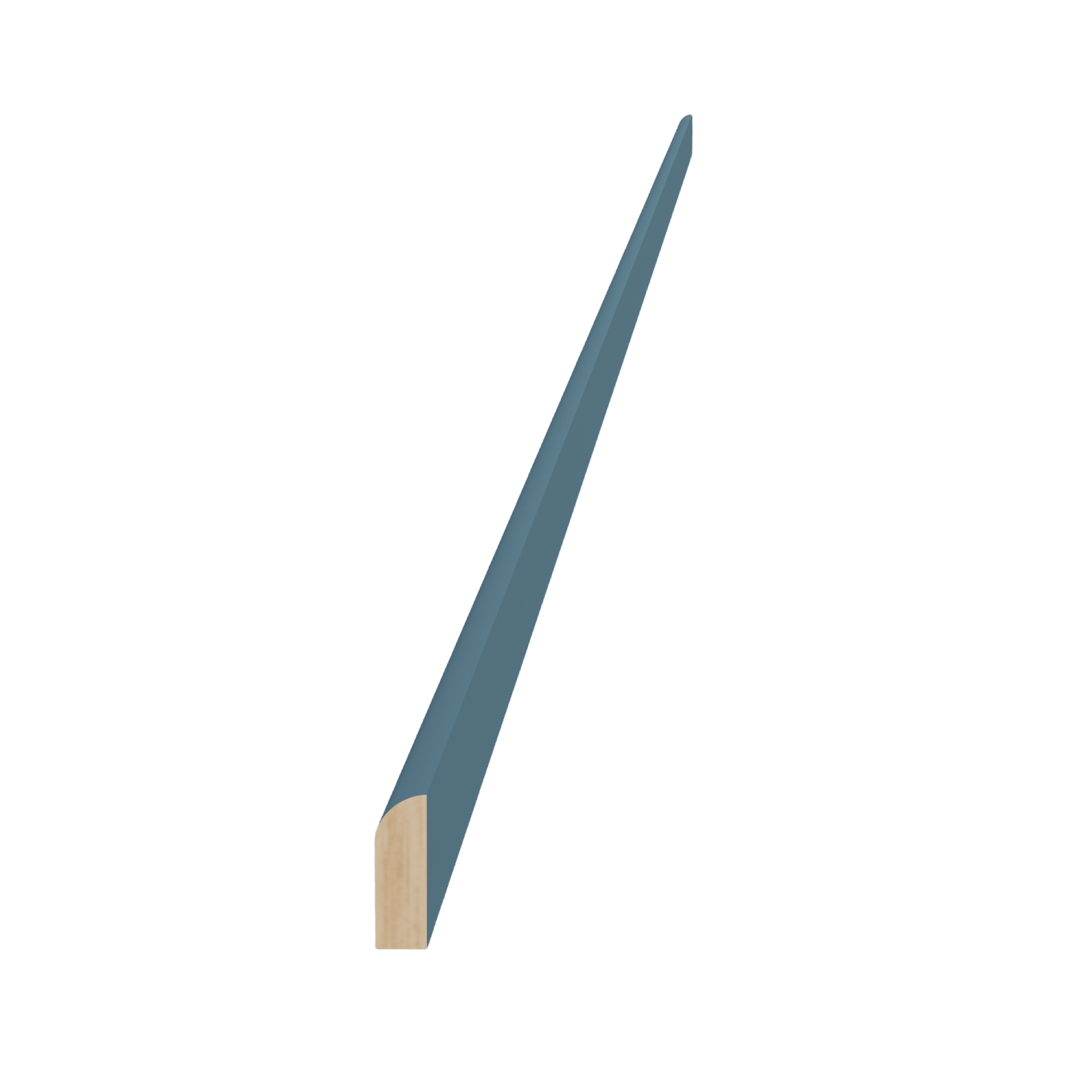 TG - SM8 - S: Soft Green Shaker 96"W x 3/4"H x 1/4"D Scribe Molding - NextCabinets