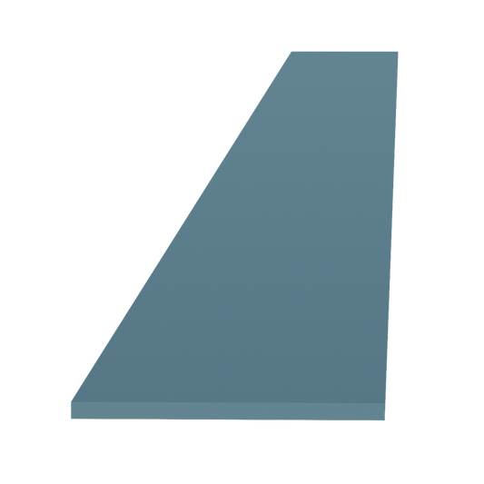 TG - TK8: Soft Green Shaker 96"W x 4 - 1/2"H x 1/4"D Toe Kick Plate - NextCabinets