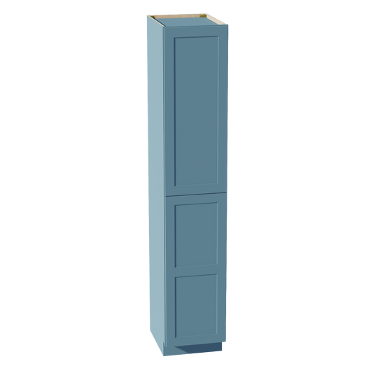 TG - TP1896: Soft Green Shaker 18"W x 96"H x 24"D 2 Doors & 6 Shelves Tall Shelf Pantry Cabinets - NextCabinets