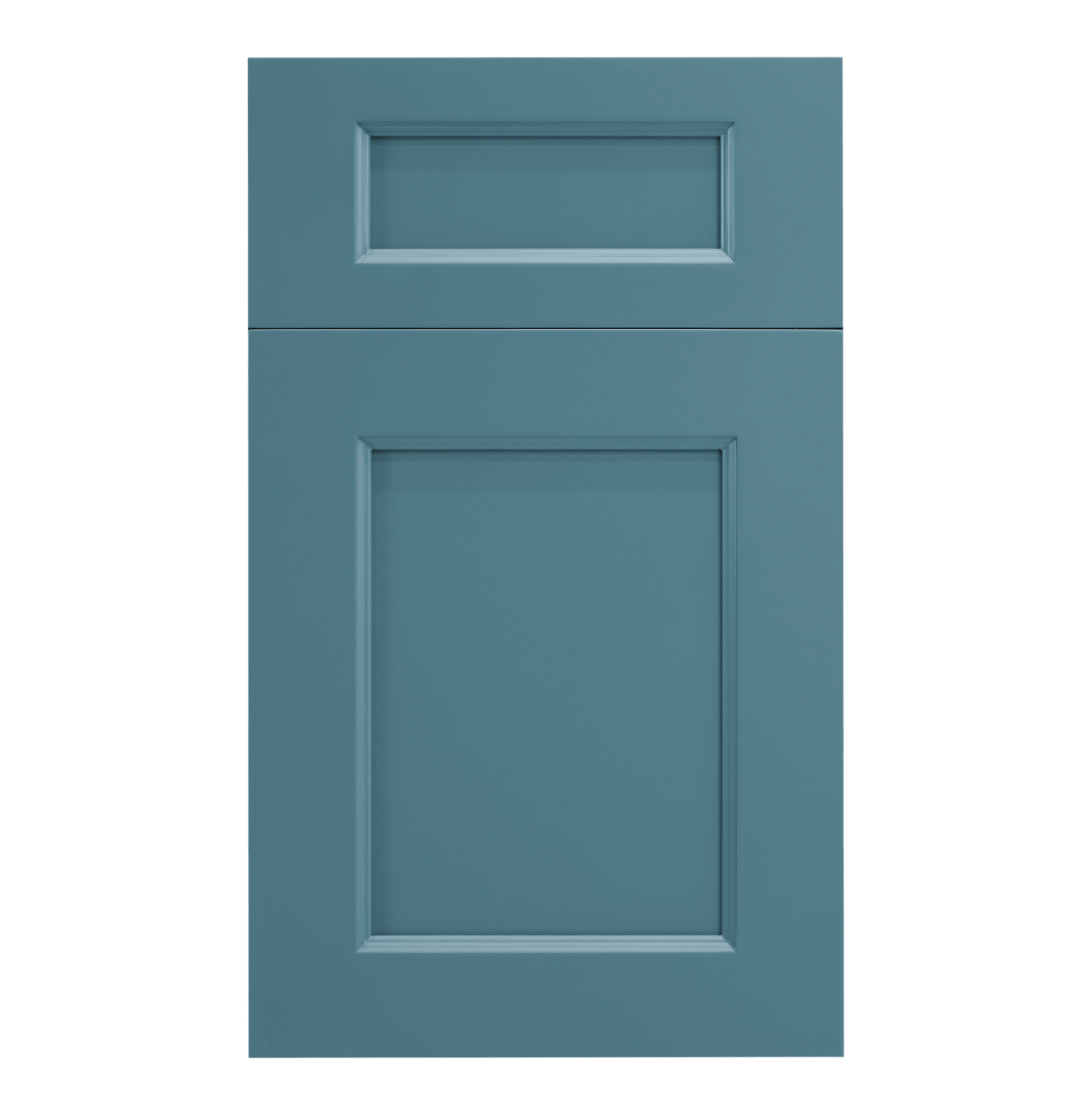TG - VB2721: Soft Green Shaker 27"W x 34 - 1/2"H x 21"D 2 Doors & 1 Drawer Double Door Vanity Base Cabinets - NextCabinets