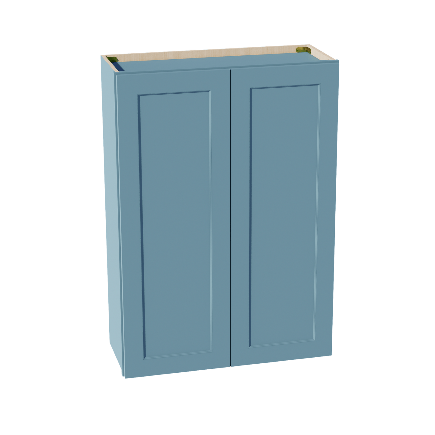 TG - W3042: Soft Green Shaker 30"W x 42"H 2 Doors & 3 Shelves Standard Wall Cabinet - NextCabinets