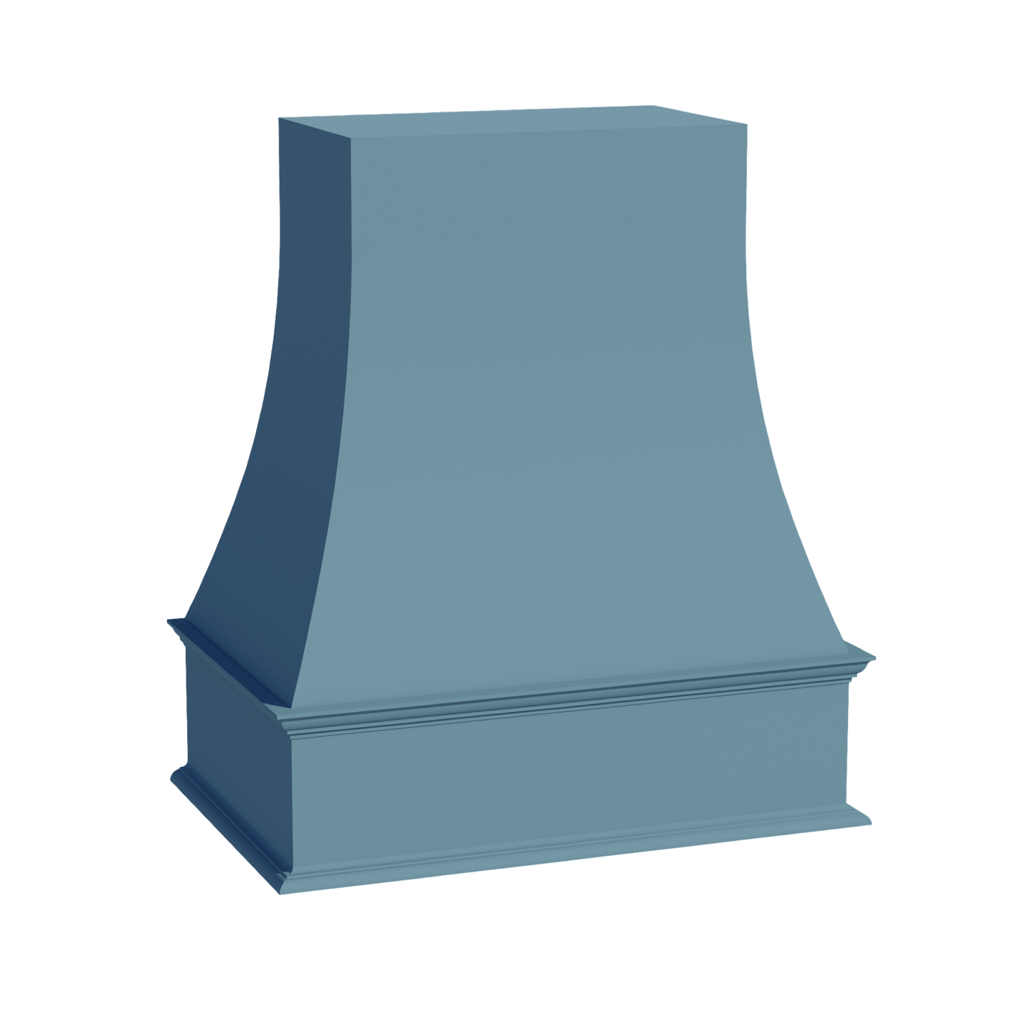 TG - WRH3036: Soft Green Shaker 30"W x 36"H Wood Wall Mounted Range Hoods - NextCabinets