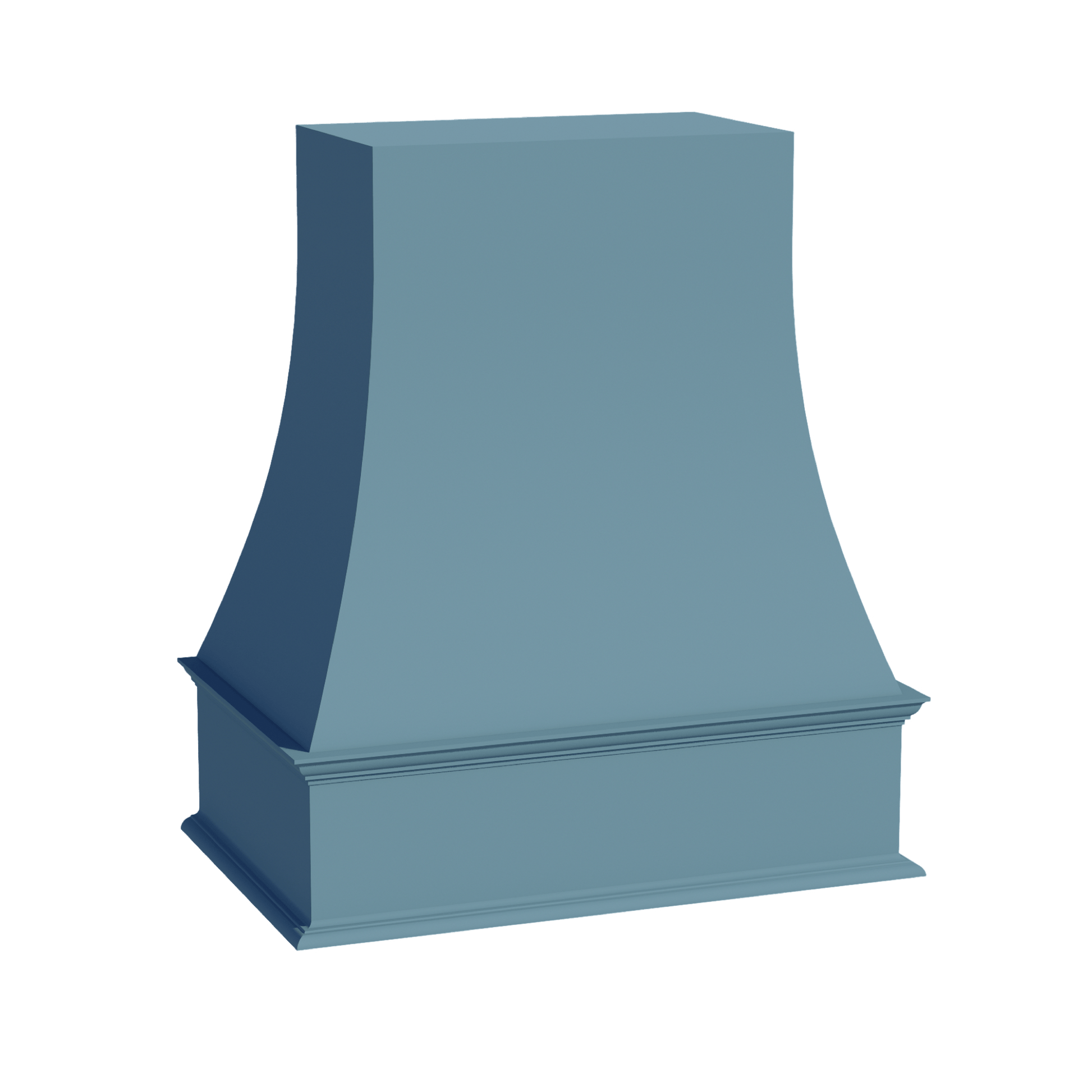 TG - WRH3036: Soft Green Shaker 30"W x 36"H Wood Wall Mounted Range Hoods - NextCabinets