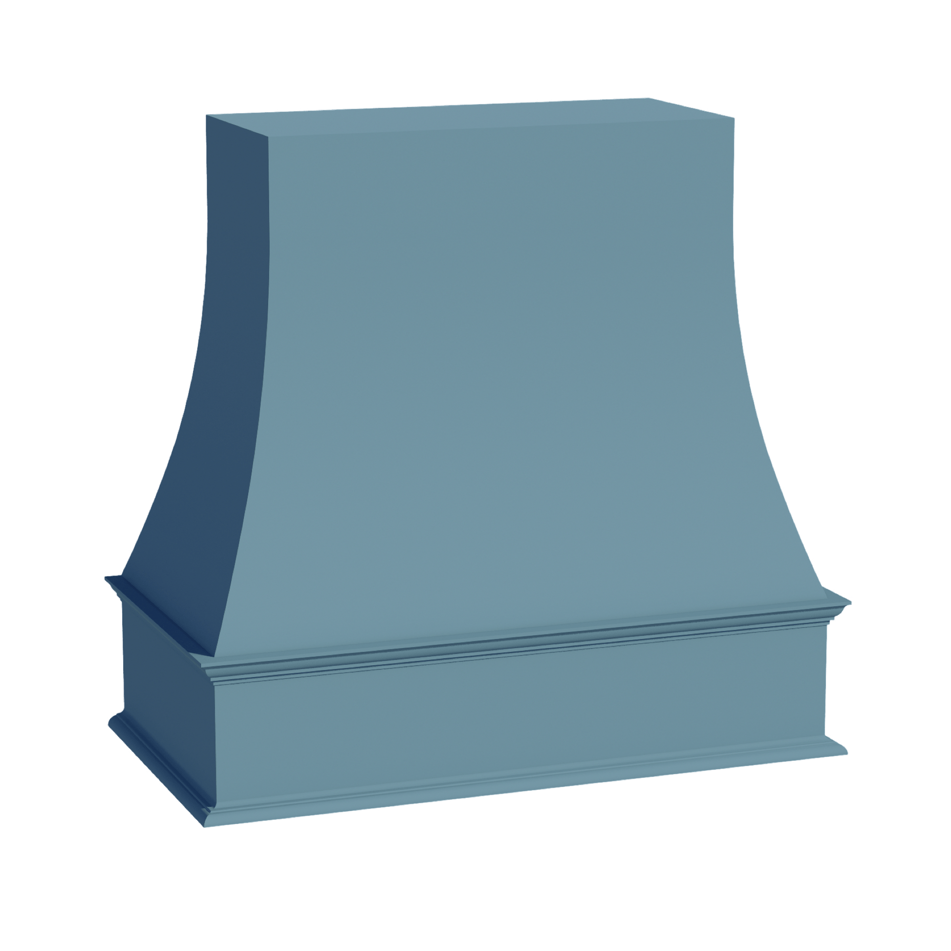 TG - WRH3636: Soft Green Shaker 36"W x 36"H Wood Wall Mounted Range Hoods - NextCabinets