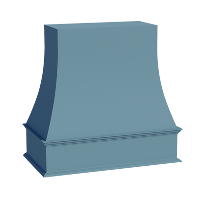 TG - WRH3636: Soft Green Shaker 36"W x 36"H Wood Wall Mounted Range Hoods - NextCabinets