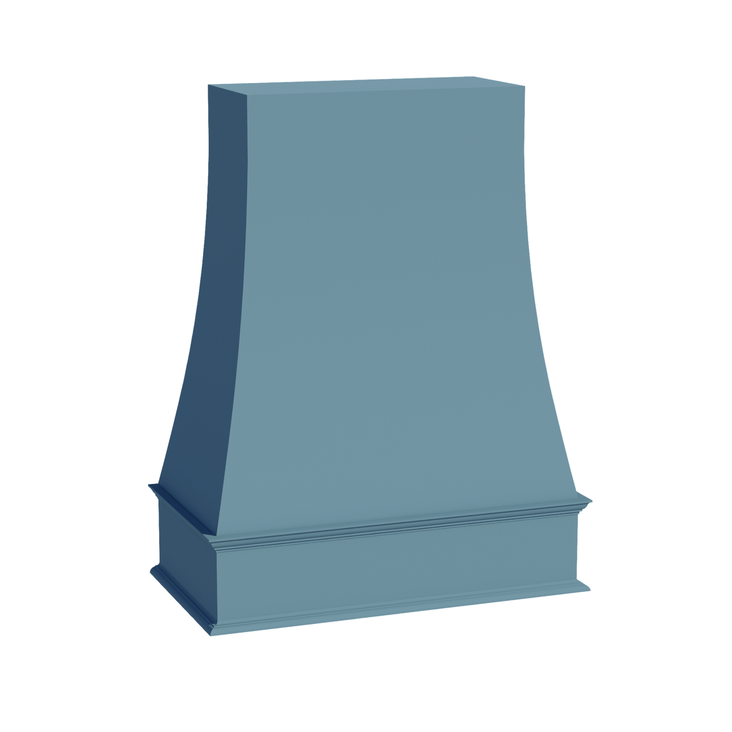 TG - WRH4836: Soft Green Shaker 48"W x 36"H Wood Wall Mounted Range Hoods - NextCabinets