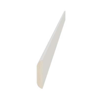 TW - BM1 - 1/4: Creamy White Shaker 96"W x 1 - 1/4"H x 1/4"D Batten Molding - NextCabinets
