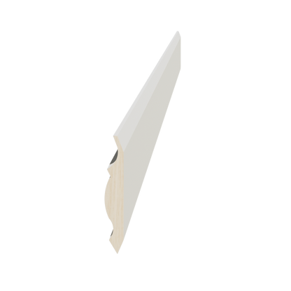 TW - CM1: Creamy White Shaker 96"W x 2 - 5/8"H x 2 - 3/8"D Crown Molding - NextCabinets