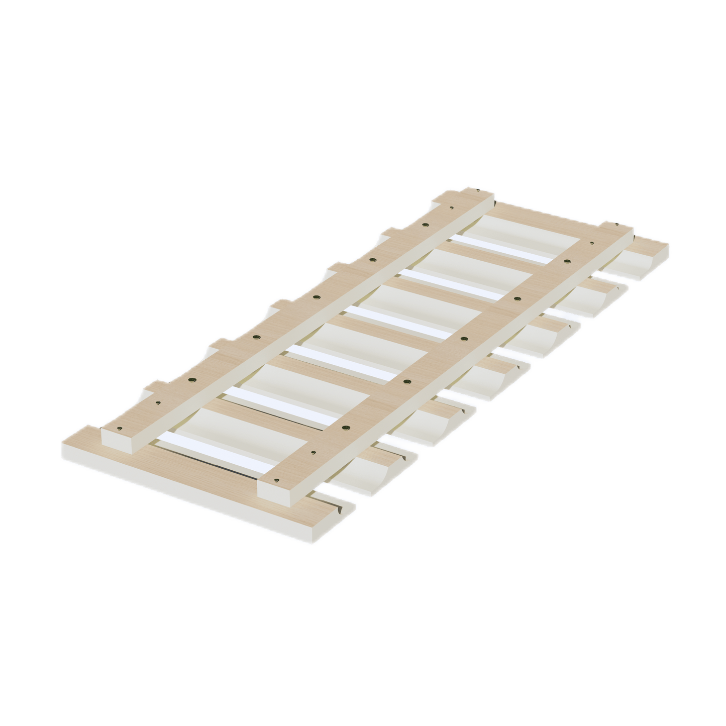 TW - GL30: Creamy White Shaker 30"W x 1 - 1/2"H x 12"D Wall Glass Holder - NextCabinets