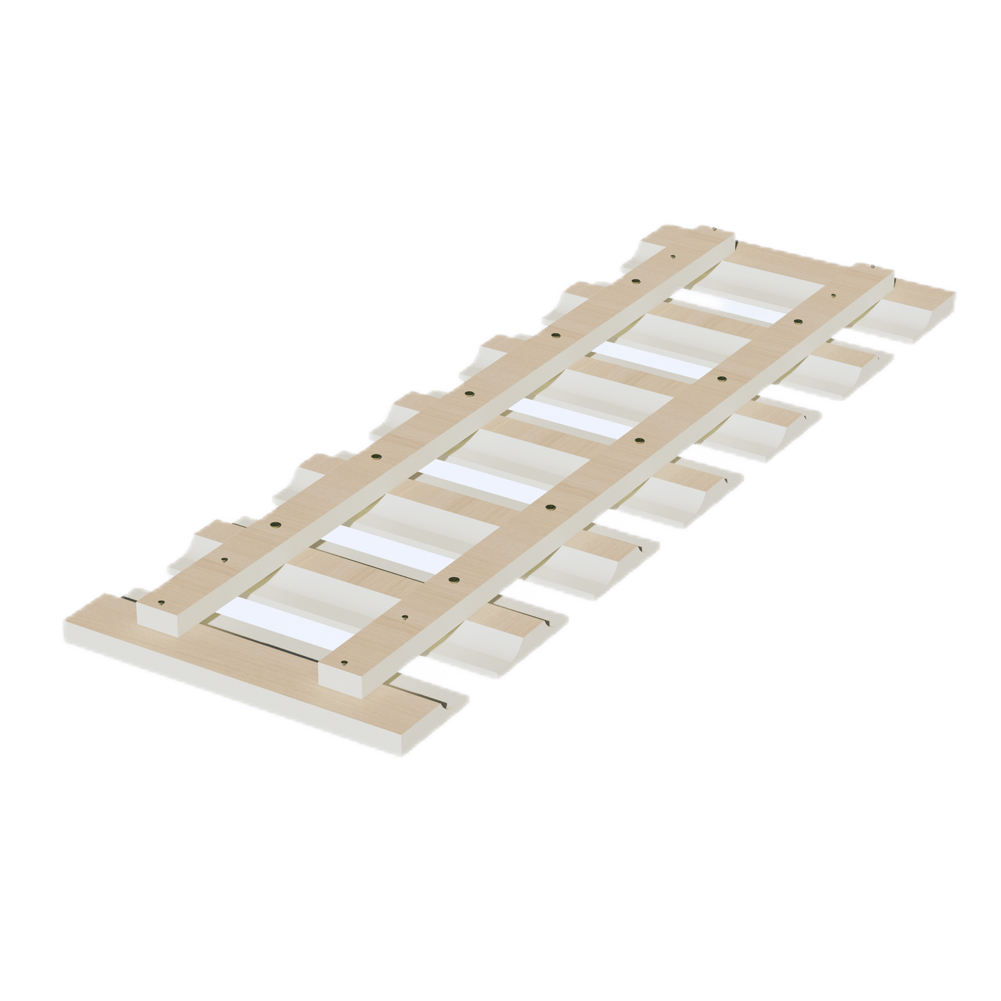 TW - GL36: Creamy White Shaker 36"W x 1 - 1/2"H x 12"D Wall Glass Holder - NextCabinets