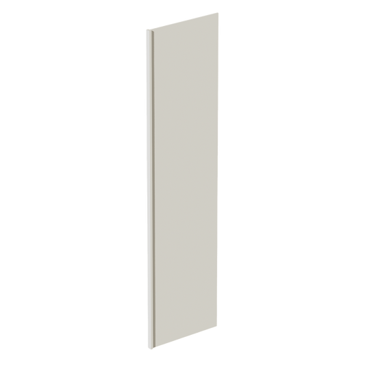 TW - REP2496: Creamy White Shaker 24"W x 96"H x 1 - 1/2"D Refrigerator Return Panel - NextCabinets