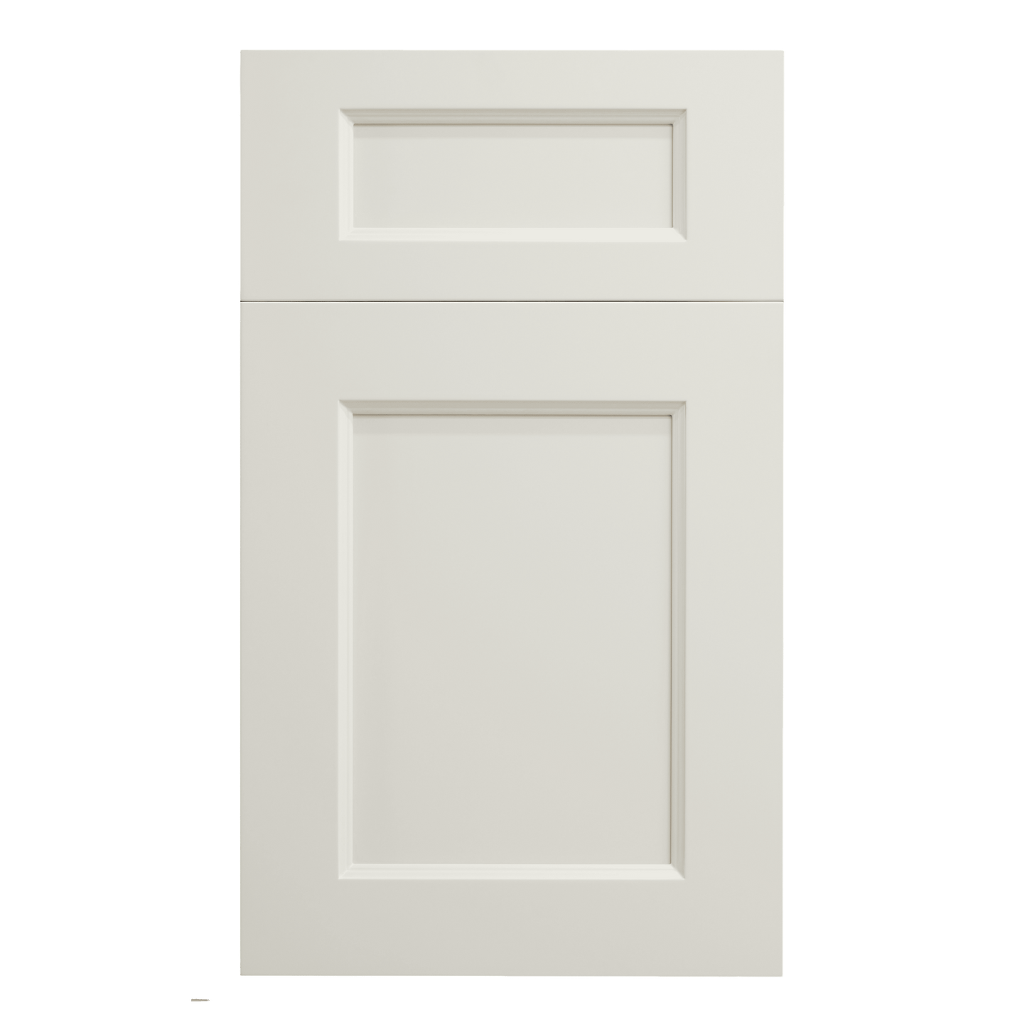 TW - W3018: Creamy White Shaker 30"W x 18"H 2 Doors Standard Wall Bridge Cabinet - NextCabinets