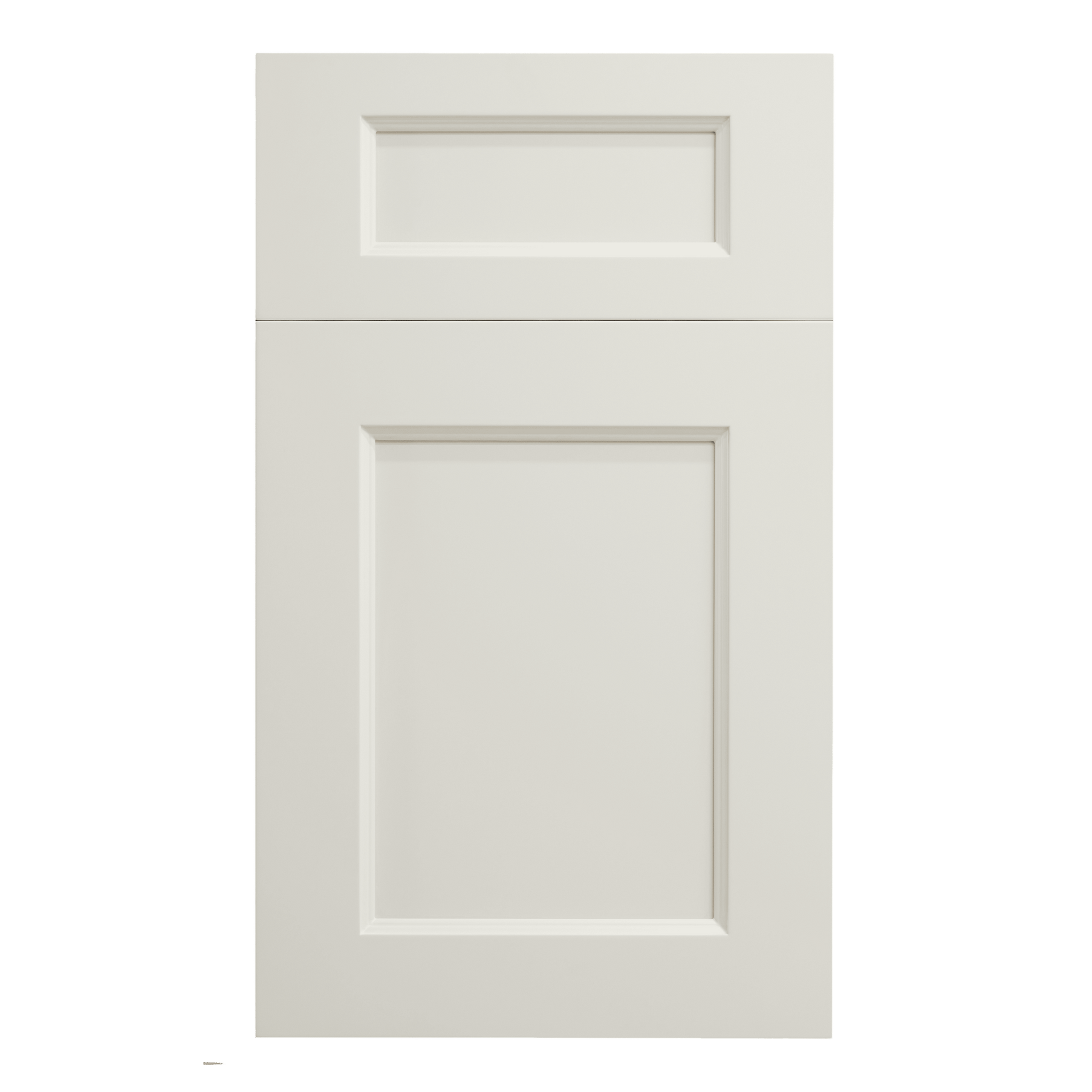 TW - W4230: Creamy White Shaker 42"W x 30"H 2 Doors & 2 Shelves Standard Wall Cabinet - NextCabinets