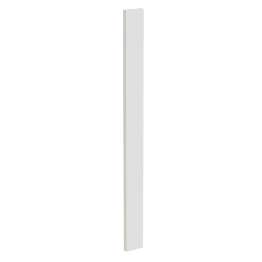 TW - WF336: Creamy White Shaker 03"W x 36"H Wall Cabinet Filler - NextCabinets