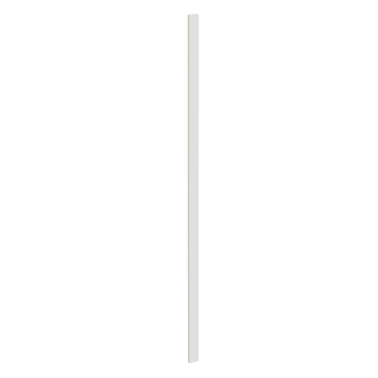 TW - WF396: Creamy White Shaker 03"W x 96"H Wall Cabinet Filler - NextCabinets