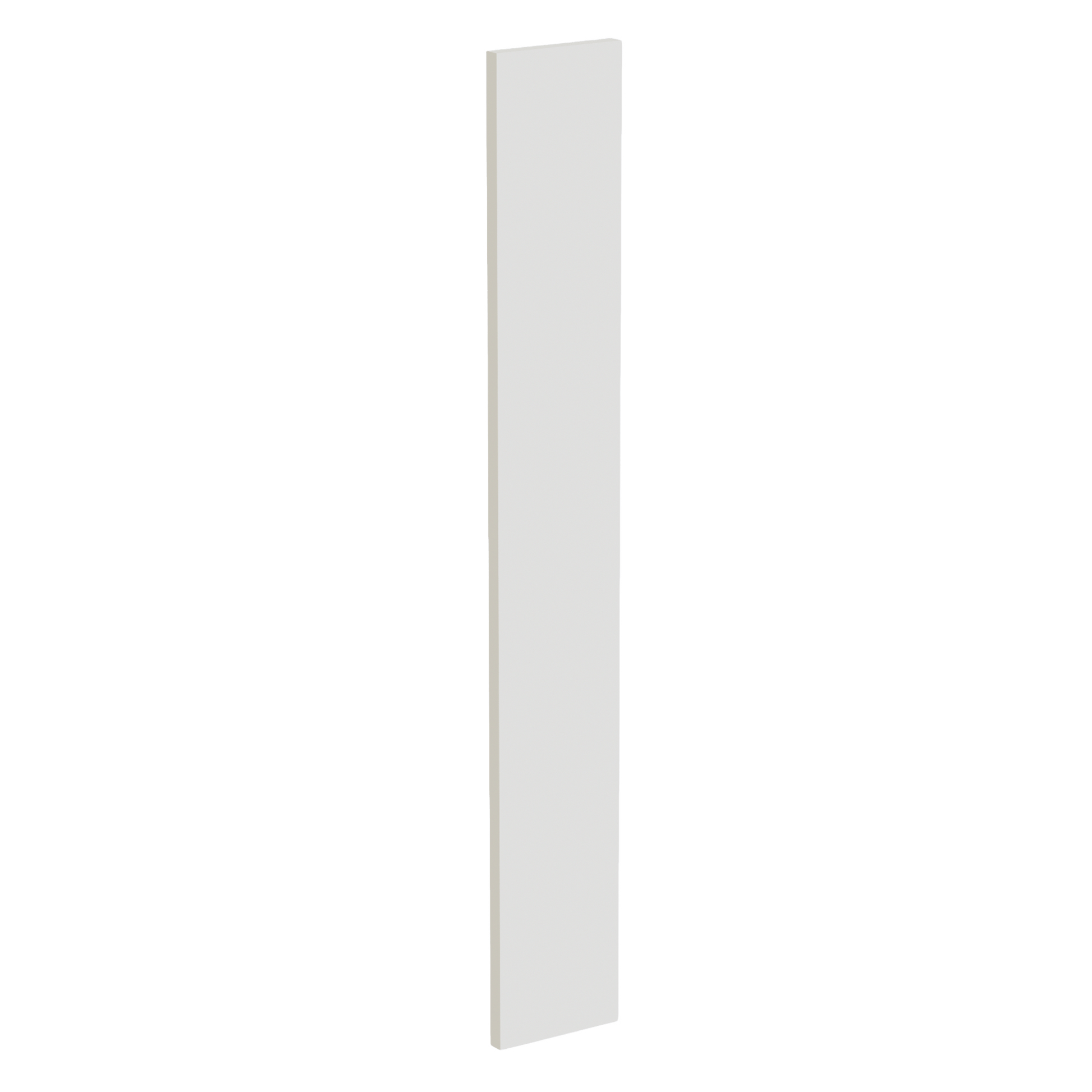 TW - WF642: Creamy White Shaker 06"W x 42"H Wall Cabinet Filler - NextCabinets