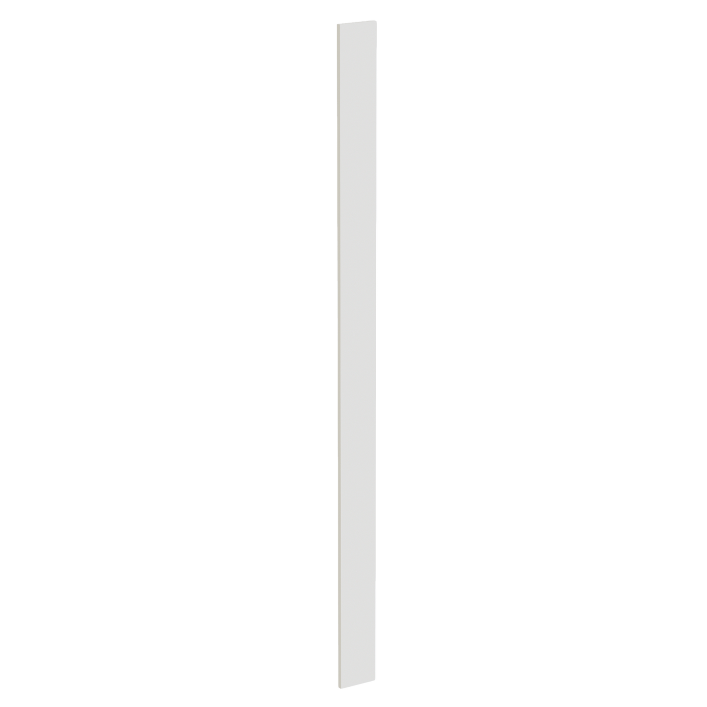 TW - WF696: Creamy White Shaker 06"W x 96"H Wall Cabinet Filler - NextCabinets