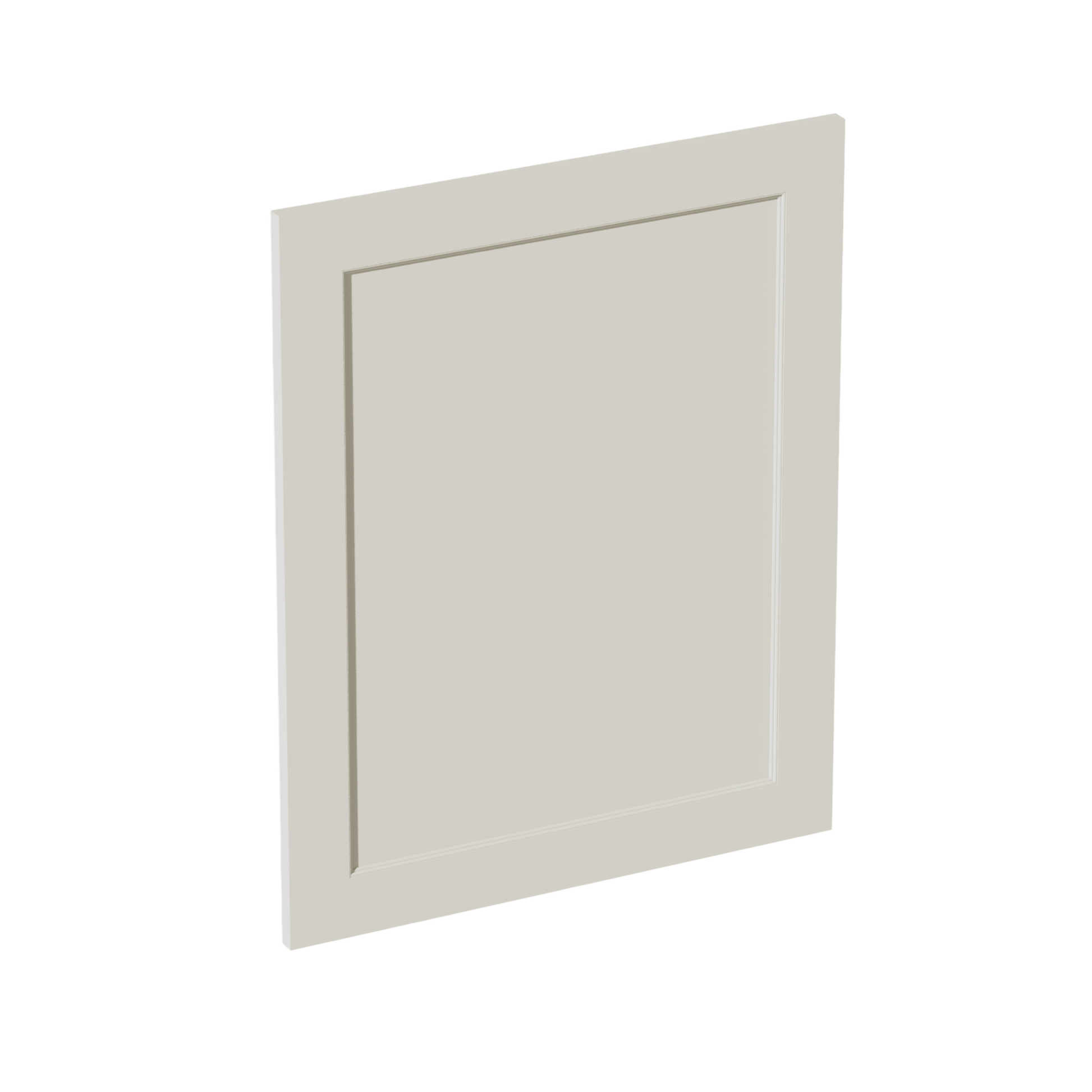 TW - WP - BASE: Creamy White Shaker 23 - 1/2"W x 29 - 1/2"H x 3/4"D Wainscot Panel Base - NextCabinets