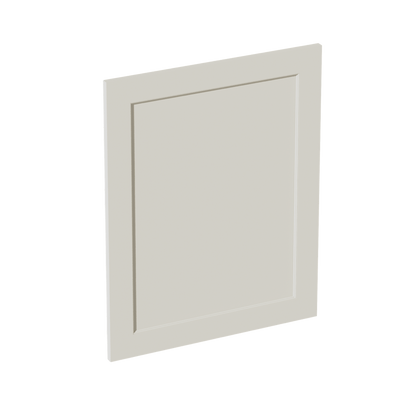 TW - WP - BASE: Creamy White Shaker 23 - 1/2"W x 29 - 1/2"H x 3/4"D Wainscot Panel Base - NextCabinets