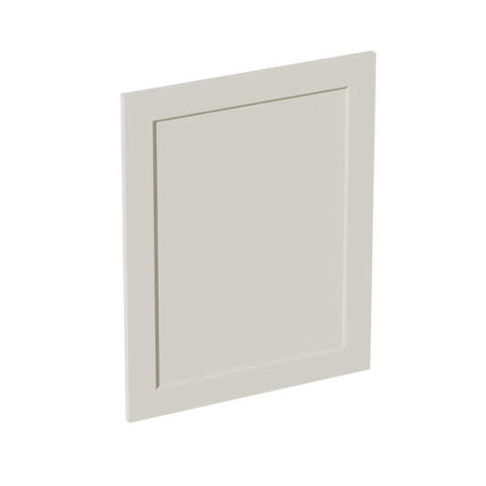 TW - WP - BASE: Creamy White Shaker 23 - 1/2"W x 29 - 1/2"H x 3/4"D Wainscot Panel Base - NextCabinets