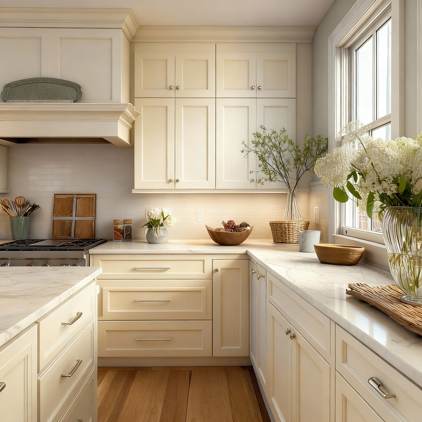 Ivory White Shaker Door Sample