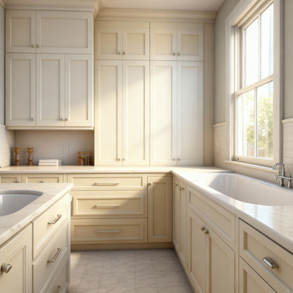 Creamy White Shaker Sample Door